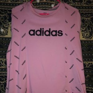 pink adidas shirt